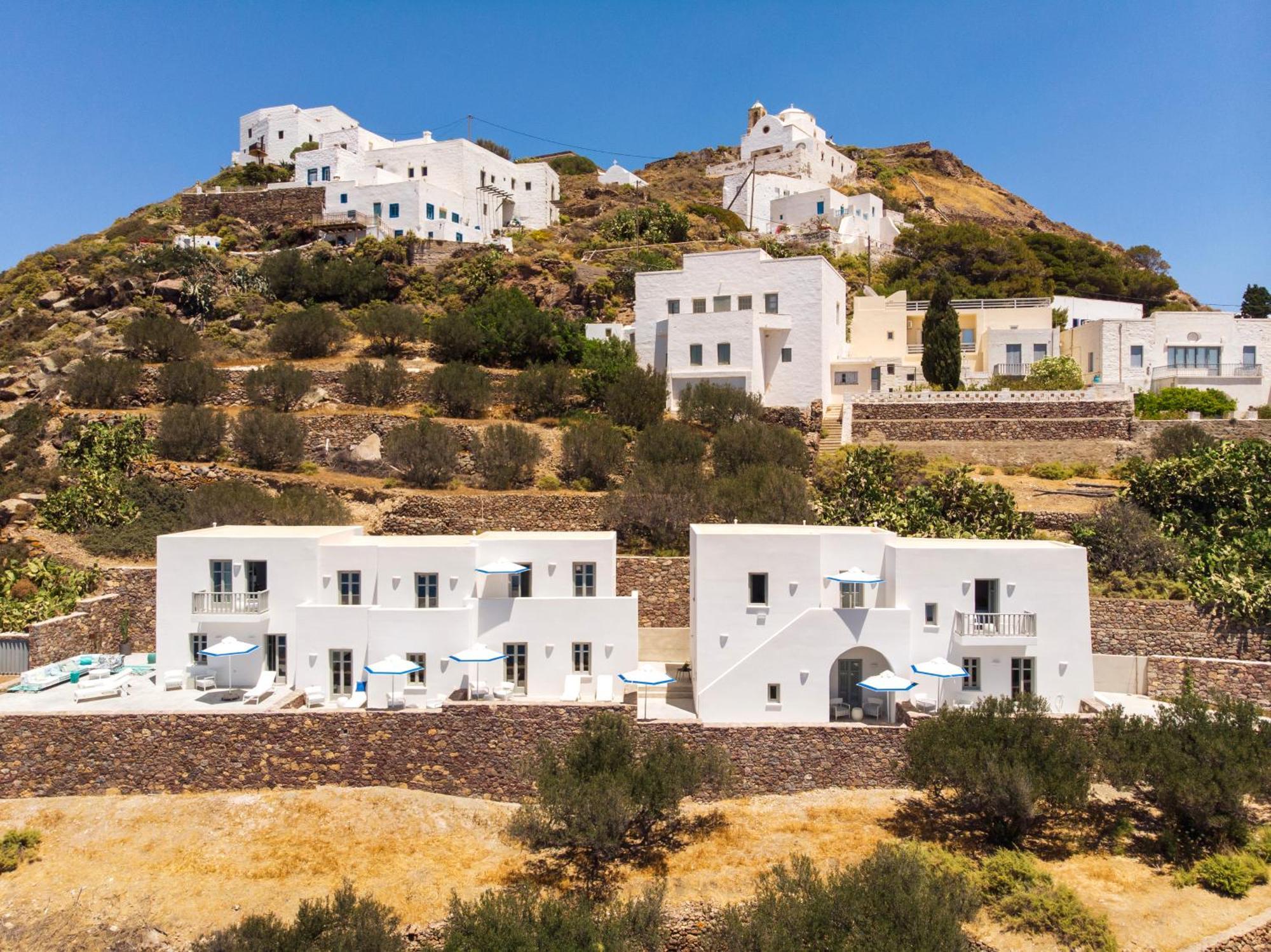 Odyssey Rock Milos Sunset Suites Plaka  ภายนอก รูปภาพ